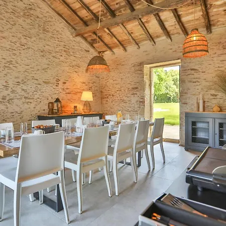 Casa de Férias L'augiziere - Somptueuse Longere Classee 5 Etoiles Nichee En Pleine Nature