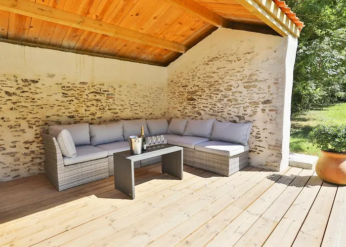 Piscine Etang Et Foret Prázdninový dům *